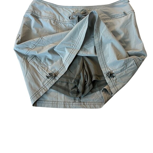 Te Verde Women’s Gray Skort Size M Athletic Stretch Golf Tennis Resort Wear - Picture 2 of 4